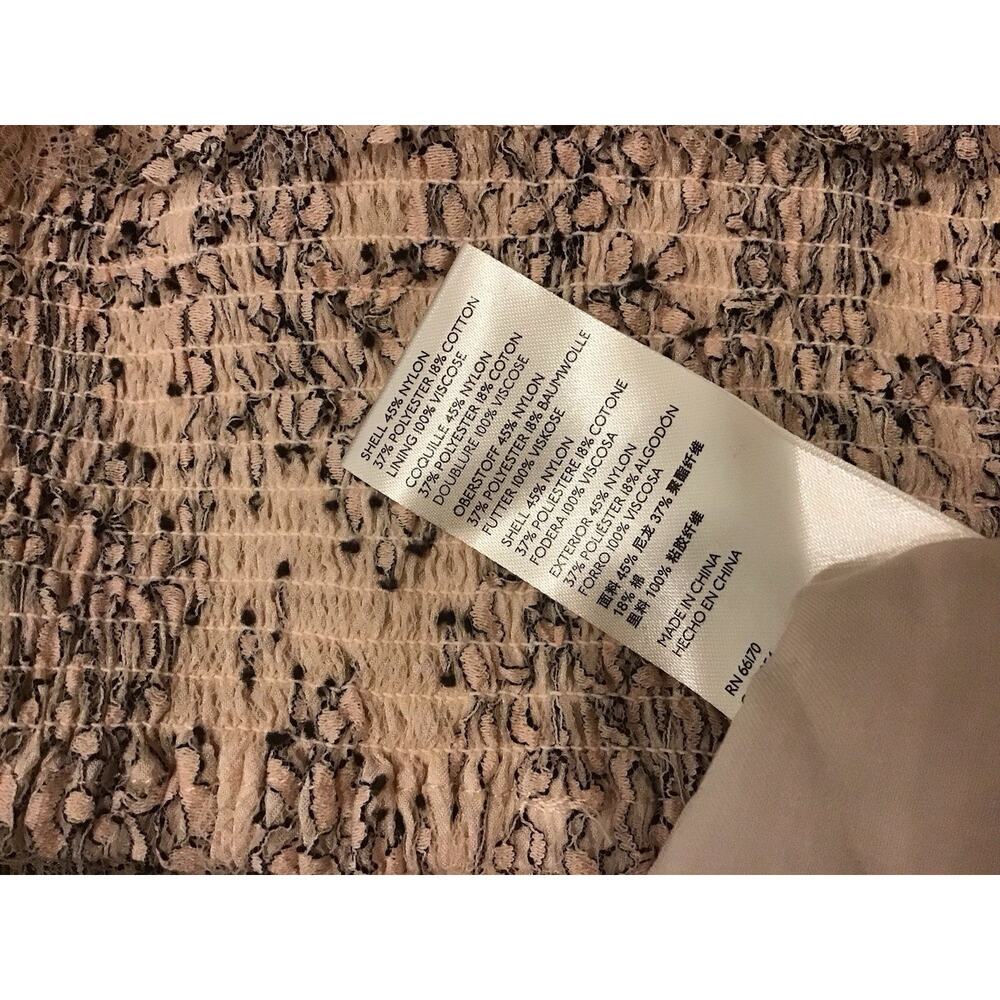 Free People Heavenly Lace Babydoll Tunic Mini Dress SzL Ethereal Dainty Coquette - Picture 8 of 12